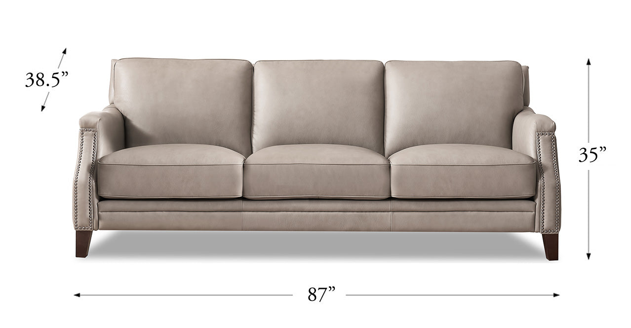 Camano Leather Sofa Collection
